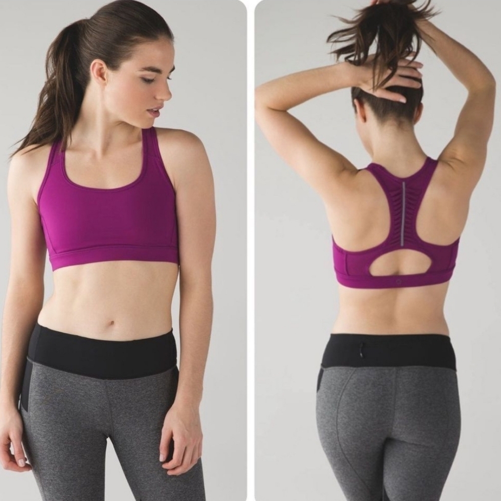 Lululemon Making Moves Sports Bra in Regal Plum Size 4